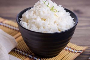 Receta de arroz blanco al microondas