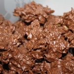 Rocas de chocolate al microondas